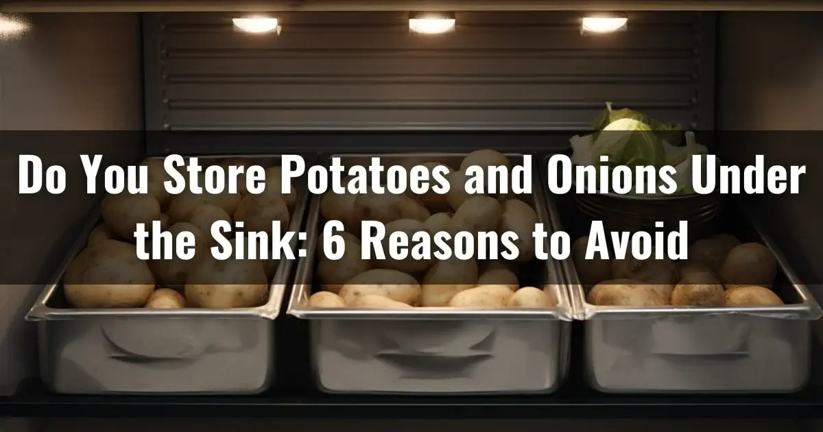 Do You Store Potatoes and Onions Under the Sink: 6 Reasons to Avoid