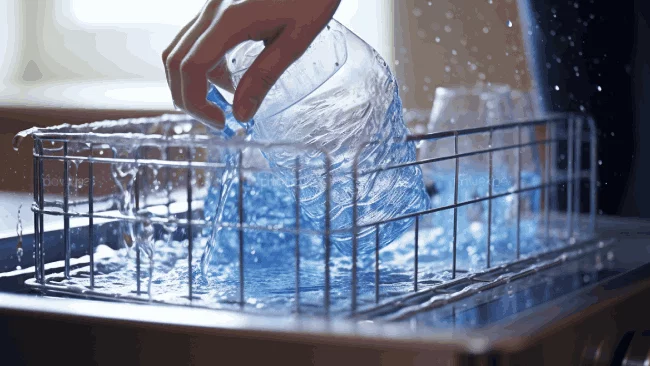 Can rubbing alcohol effectively clean an SS steel dish drainer rack