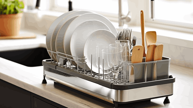 How Do You Clean a Simplehuman Dish Drainer Rack