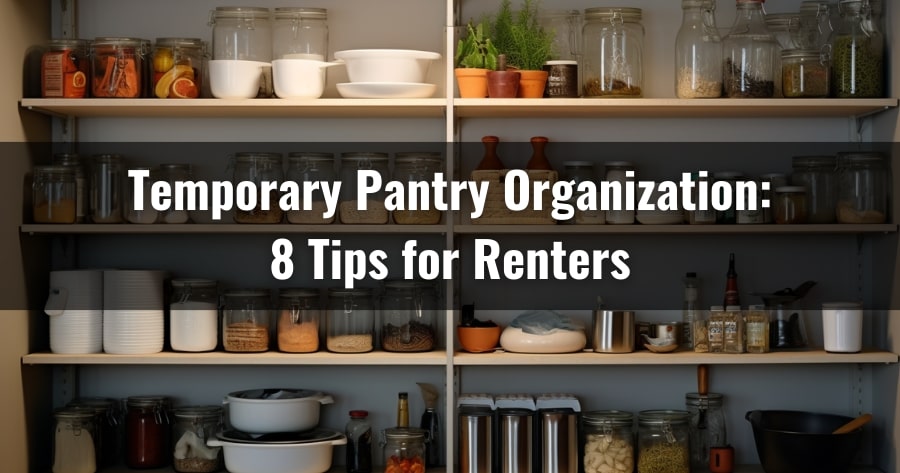 Temporary Pantry Organization: 8 Tips for Renters