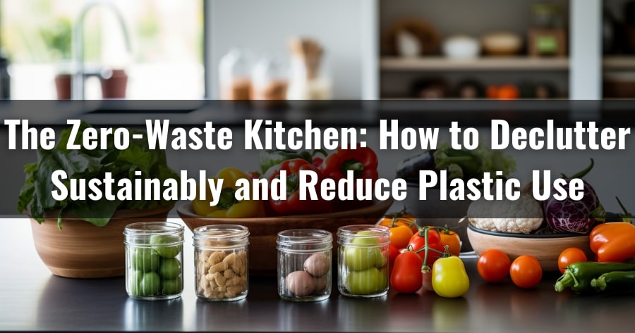 The Zero-Waste Kitchen: How to Declutter Sustainably and Reduce Plastic Use